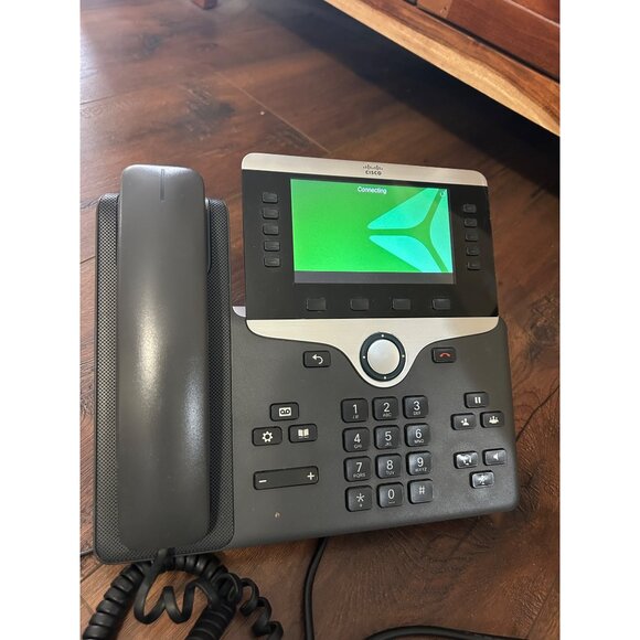 Cisco CP-8841 IP Business Phone VoIP HD Display & Handset With Power Adapter - Picture 3 of 9